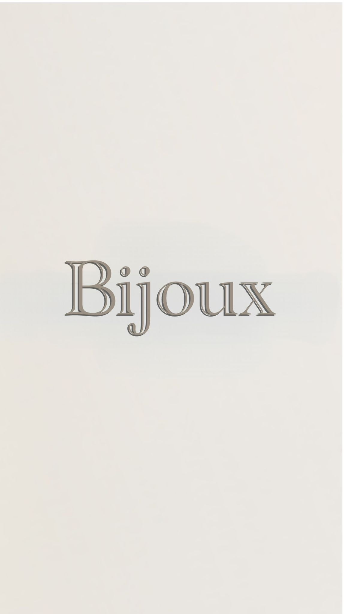 Bijoux
