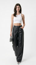 Pantalon ballon simili- KACY