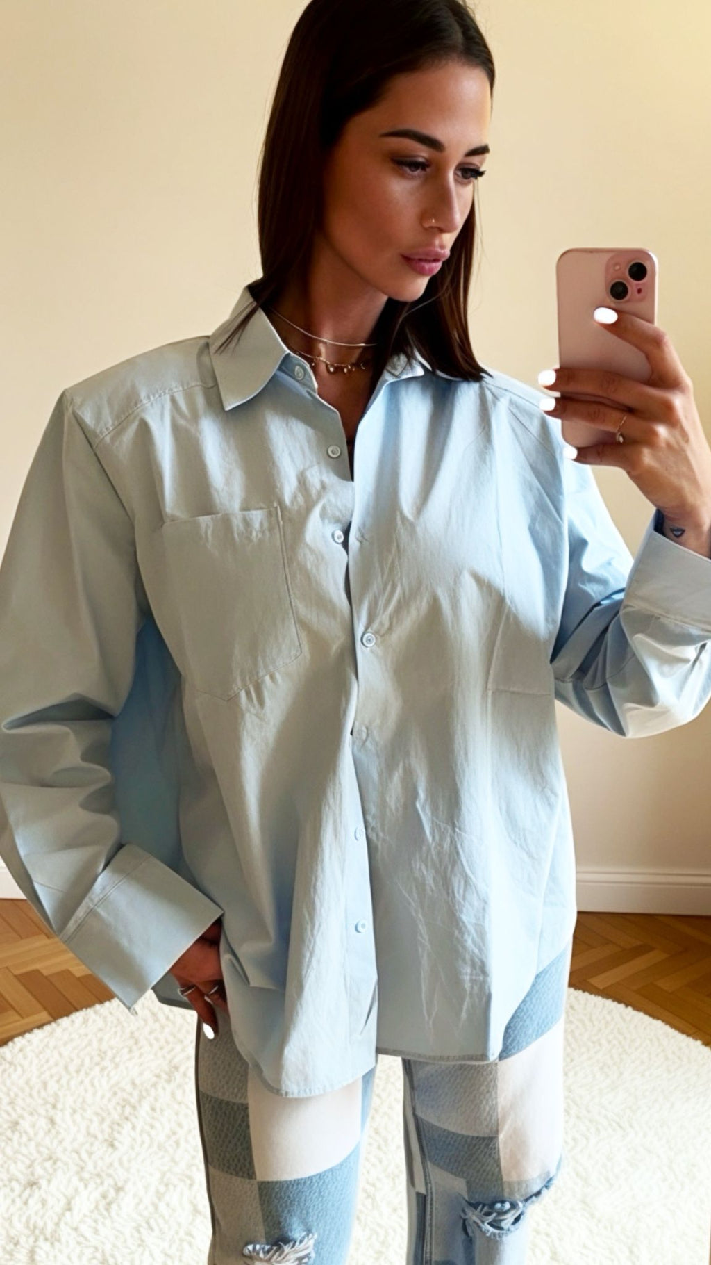 Chemise Épaulette-MADISSON