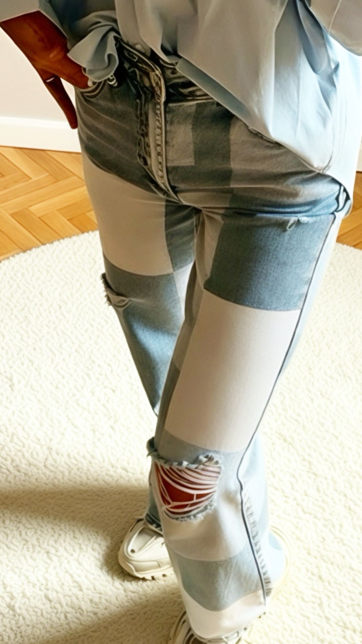 Jeans Patchwork-ANAIS