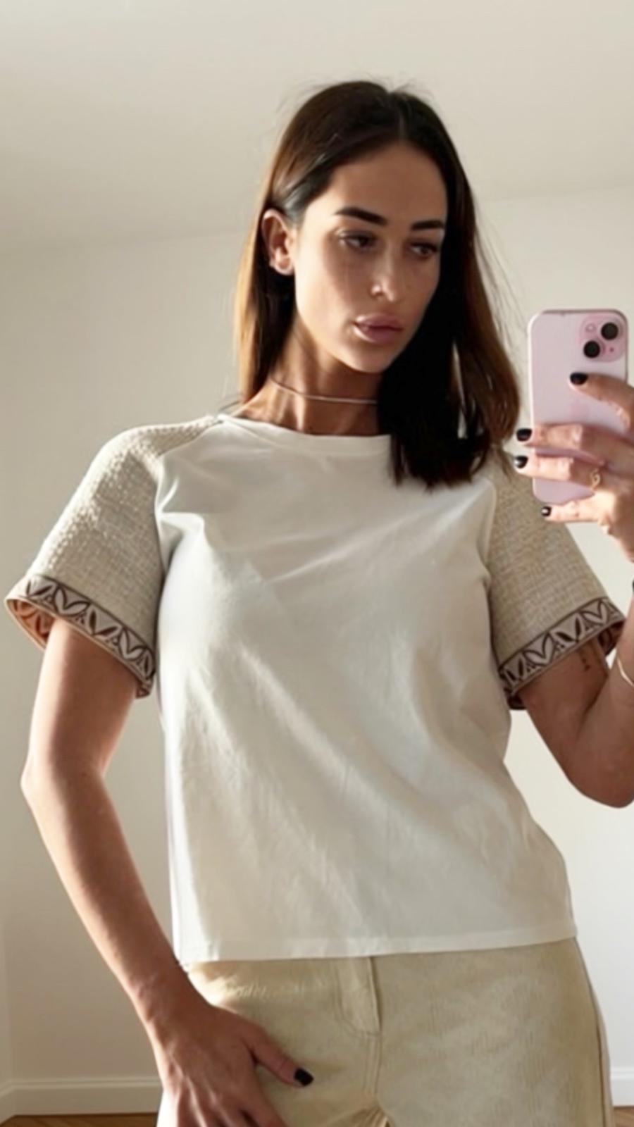 T-shirt brodé-SANA