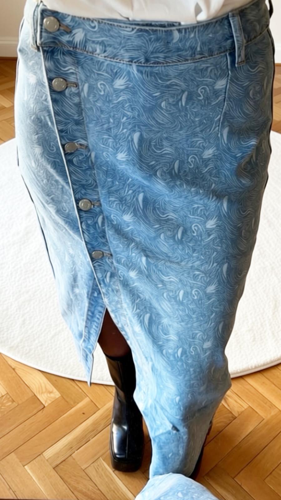 Jupe en jean's LAURENE