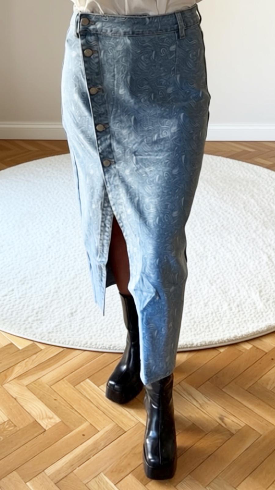 Jupe en jean's LAURENE