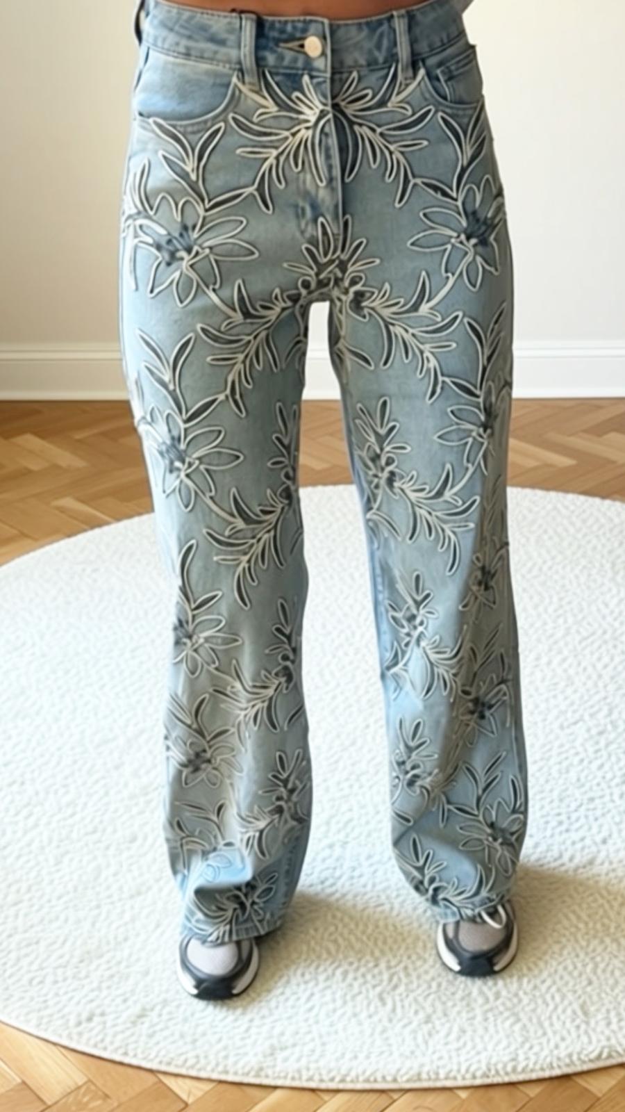 Jean's brodé-CAMERON