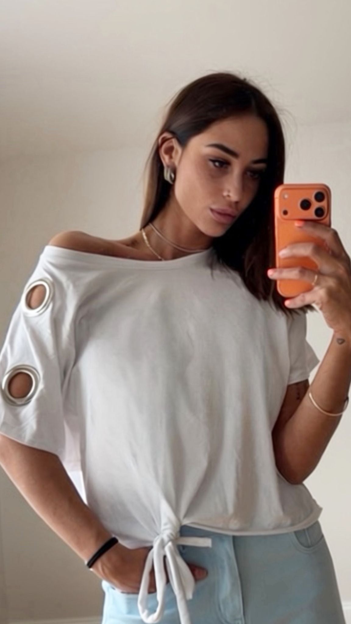 T-shirt oeillet-KAI