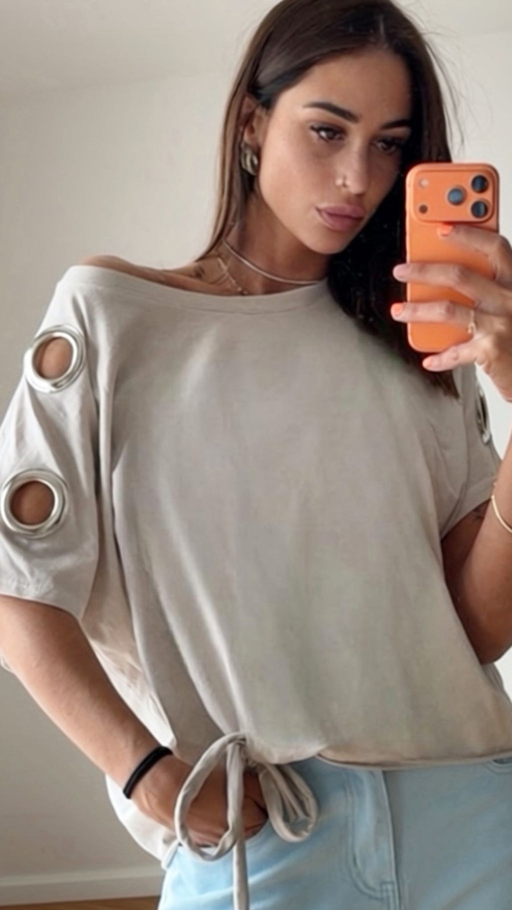 T-shirt oeillet-KAI