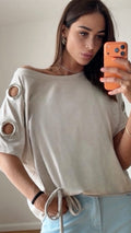 T-shirt oeillet-KAI