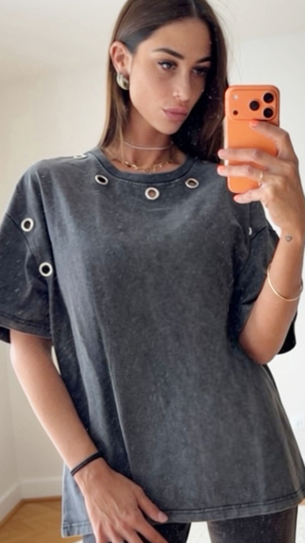 T-shirt oeillet-CHERYL