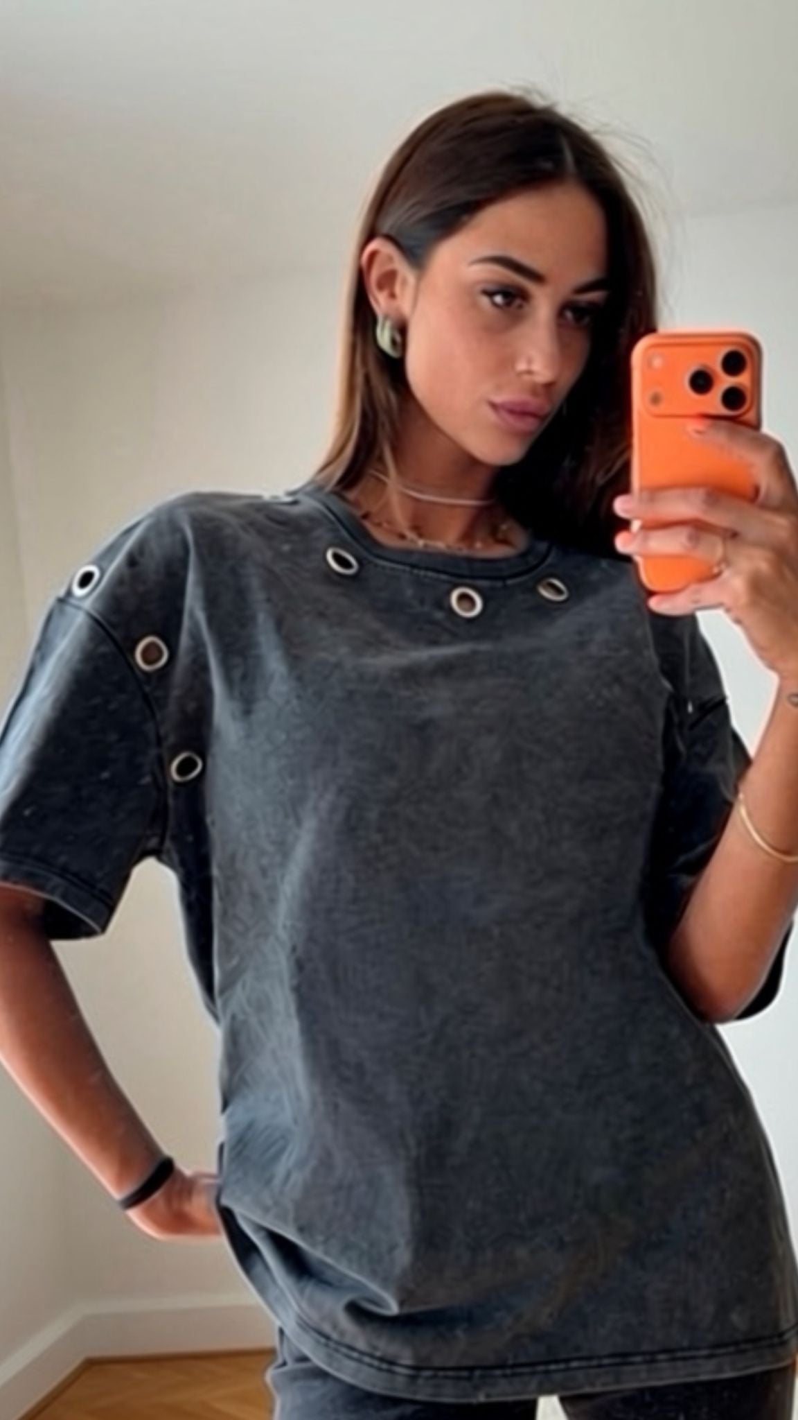 T-shirt oeillet-CHERYL