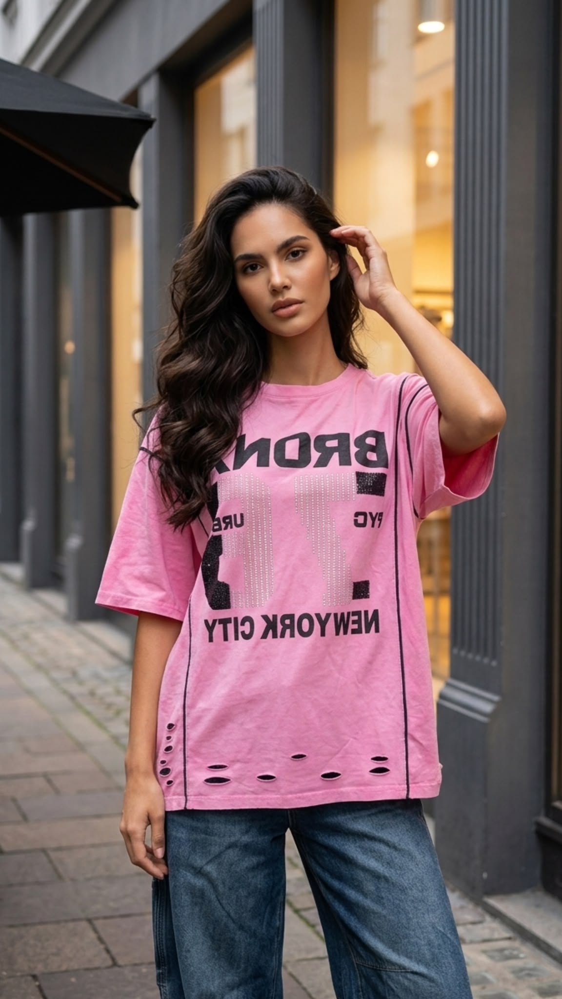 T-shirt Overzize-JULIA