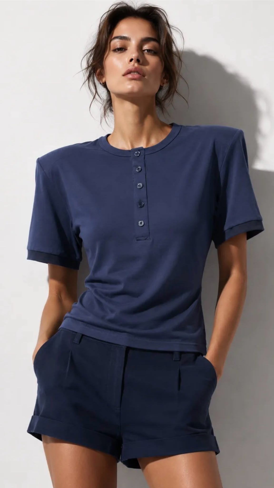 T-shirt epaulette-EDEN