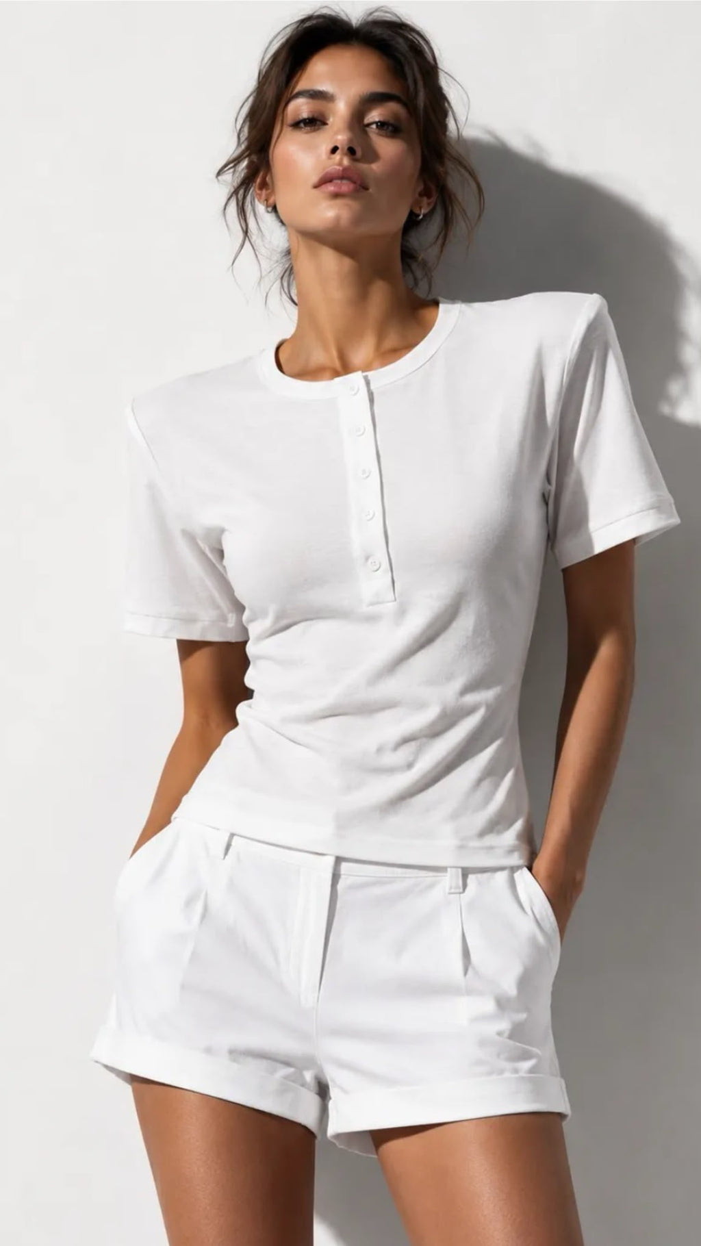 T-shirt epaulette-EDEN